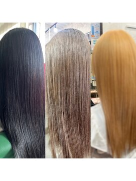 ビューティアンドスパ ガガ(GAGA) ロングスタイルカラー履歴集