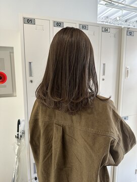 ホネン(honen) シアーグレージュ＊ブリーチ1回以上＊透明感グレージュ