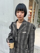 ゾーイダイミョウ(ZOEY daimyo)&nbsp;落とせる黒にミニミニボブ