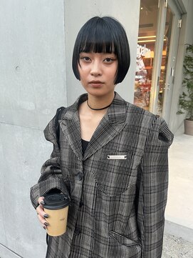 ゾーイダイミョウ(ZOEY daimyo) 落とせる黒にミニミニボブ