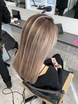 カラ ヘアーサロン(Kala Hair Salon)&nbsp;ハイライトバレイヤージュダブルカラーケアブリーチ20代30代