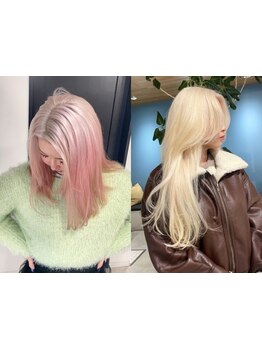 【三宮/元町】【ブリーチカラークーポン多数取扱い◎】ブリーチメニューはお任せください！