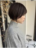 《スタイル》丸みショートボブ