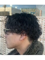 ベースヘアーデザイン(BASE HAIR DESIGN)&nbsp;メンズ　波打ちパーマ　宇都宮