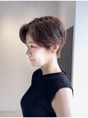 【くせ毛カット】ハンサムショート