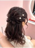 ガーリースタイル/心斎橋/ヘアメ/セットサロン