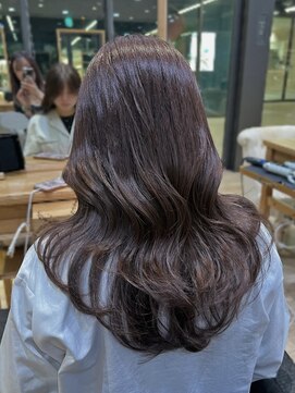 バイオレット 横浜店(Violet) くびれレイヤーカットラベンダーグレージュ(TO-53)