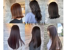 髪が変わると、心まで整う。SHEERIEオリジナル髪質改善で、艶・柔らかさ・まとまり続く美髪体験を。