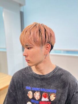 ソイクフ(SOY KUFU) 20代30代40代◎ハイトーンピンクベージュマッシュ