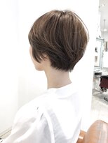 メモリーズ 水天宮前店(Memories)&nbsp;ココアベージュ小顔マッシュショートツヤ髪スタイルブルージュ