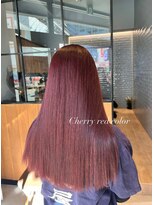 チャンネル(channel)&nbsp;Cherry red color