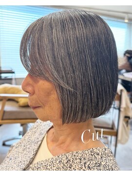 アットティー 金沢八景(at tee...) 前髪ありワンレングス