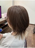 【明るい白髪染め】インナーカラーでデザインも◎