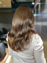 ペレ 原宿(PELE) ダブルカラー/ケアブリーチ/羽エクステ/原宿