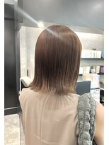 ケンジ 横浜(KENJE)&nbsp;ブリーチなしダブルカラー/ベージュ/ブラウン/透明感カラー