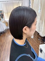 ユイマァル 倉敷(YUIMARL) 黒髪ボブ20代30代40代髪質改善