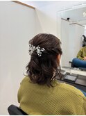 Hair Salon for D　 ×　ハーフアップ