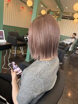 アグ ヘアー ハーティ 富士宮小泉店(Agu hair Hearty)&nbsp;[関瑞樹]ピンクベージュ