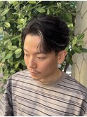 メンズポイントホワイトハイライト