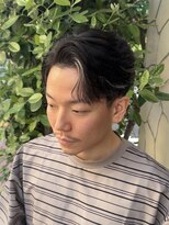 グラマラス GLAMOROUS メンズポイントホワイトハイライト