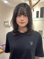 ラパンセ ブルー(LA PENSEE BLEU)&nbsp;ミディアムレイヤー　ざくざくレイヤー