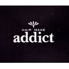 ヘアーメイク アディクト(HAIR MAKE addict)のお店ロゴ