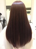 トリコ 都島店(trico)&nbsp;ツヤツヤブラウン＠ストレートスタイル♪【トリコ都島】
