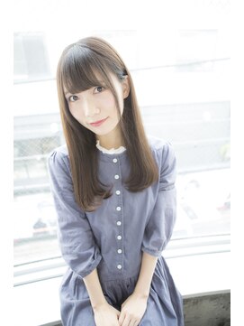 サロンドミルク 原宿(salon de MiLK) 【salon de MiLK 原宿】ツヤ感×耳かけイルミナアッシュベージュ