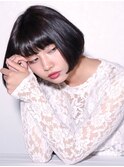 actif黒髪うる艶ショートボブ  水素原子BASCヘアエステ