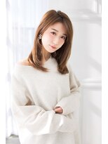 トティア 堀江(Totia)&nbsp;【Totia堀江】小顔に見せるヘア× シースルーカラー