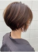 【ショート】お手入れ簡単くびれショート