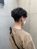 レオニード 表参道(LEONID)&nbsp;メンズ無造作パーマスクリューショート♪佐々木