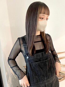 クイン(qin) お洒落インナーカラースタイル