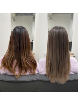 アンダーバーホワイト 阪神西宮店(_WHITE) 髪質改善トリートメント ハイライトカラー