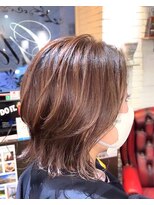 グラス 春吉1号店(glass)&nbsp;ウルフボブレイヤー♪