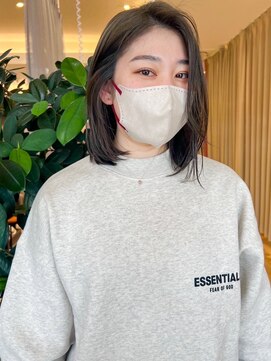 バランス ヘアーアンドアイラッシュ 野田店(balance.) オリーブグレージュ