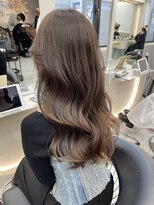 ロンド マーレ 天神大名店(Lond mare) 髪質改善トリートメント グレージュカラー 韓国レイヤーカット