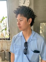 テトヘアー(teto hair) ベリーショート、スパイキーショート、黒髪短髪、メンズカット