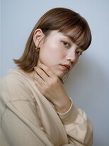 アン グラン(en gran)&nbsp;大人格好良い長めボブ前髪あり【20代30代40代50代◎】