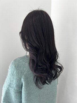 シェリッシュルーチェ(Sheriche luce) インナーカラー　グレージュ×バイオレット