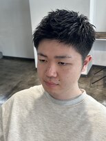 ザ オーダー(THE ORDER)&nbsp;スパイキーショ－トツイストスパイラルパーマメンズカット