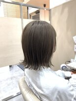 アドラーブル 長岡リバーサイド千秋店(adorable) 夏カラーオリーブグレージュ×外ハネボブ