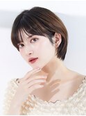 【over hair】小顔カット×大人ショート