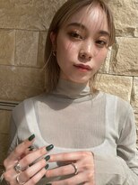 アース 調布店(HAIR & MAKE EARTH)&nbsp;シースルーなぱつっとボブ