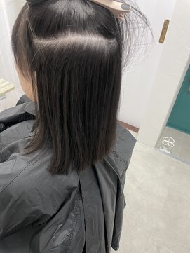 ツミキ(Tsumiki.) 地毛風縮毛矯正　before after