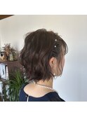 佐賀/結婚式/お呼ばれ/ヘアアレンジ/ショートスタイル/編み込み