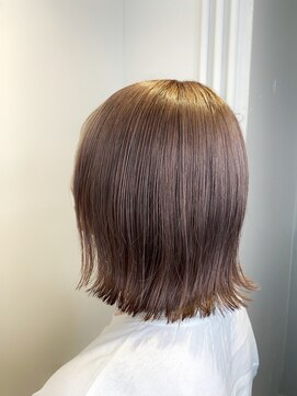 アンサム 下北沢店(UNSOME) 【下北沢】切りっぱなしボブ/ラベンダーグレージュ