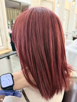 グレイス ヘア デザイニング(GRACE hair designing) チェリーレッド