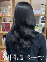 アミー 銀座(Ammy)&nbsp;韓国風パーマ/コテ巻き風パーマ/レイヤーカット/髪質改善