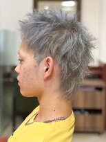 ヘアークリアー 蕨 【メンズ】攻め感MAX!スパイキーウルフ